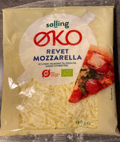 Revet Mozzarella 20% fedt