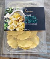 Mezzelune ricotta &spinat