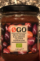 Økologisk Kalamata Oliventapanade