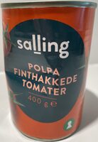 Polpa finthakkede tomater