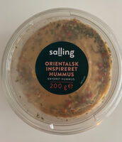 Oriental inspired hummus