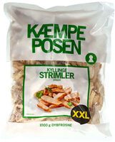 Kæmpe posen kyllinge strimler