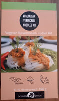 Vegetar Risvermicelli nudler Kit