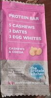 Protein bar - Cashews and Cocoa