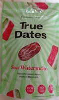 True Dates Dadler u. sten m. vandmelonsmag