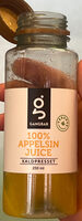 Kaldpresset 100% appelsinjuice med fruktkjøtt