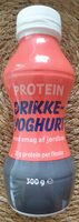 Proteindrikkeyoghurt med smag af jordbær