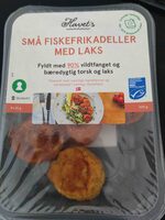 Små fiskefrikadeller med laks