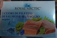Cuori di filetto di salmone