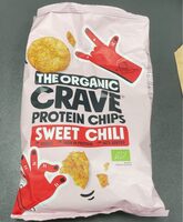 The Organic Crave Proteinchips m. sød chili øko