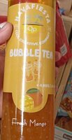Bubble tea fresh mango