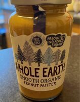 Smooth organic peanut butter