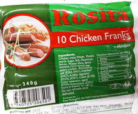 Saucisses de poulet