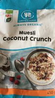 Muesli coconut crunch