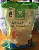 Tortilla chips sour cream & onion