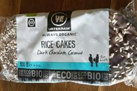 Rice cakes chocolat noir coco