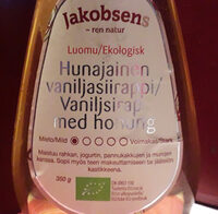 Hunajainen vanijsiirappi