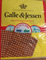 Mælkepålægschokolade