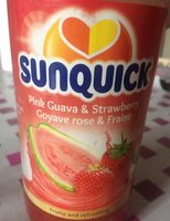 Sirop goyave rose fraise