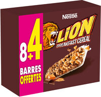 NESTLE LION Barres de Céréales (8+4)x25g