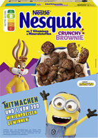 NESTLE NESQUIK CRUNCHY BROWNIE Cerealien