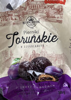 Pierniki toruńskie w czekoladzie o smaku śliwkowym