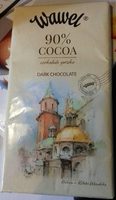 Czekolada gorzka, 90 % cocoa