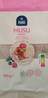 Wafle ryżowe musli