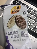 Good Food Medium Choco Rice Cakes Milk 70g