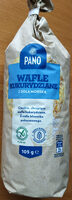 Wafle kukurydziane z solą morską