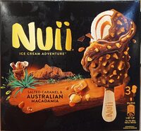 Eis Nuii Salted Caramel & Australian Macadamia