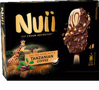 Salted hazelnut & tanzanian coffee