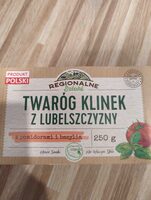 Twaróg Klinek z pomidorami i bazylią