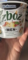 7 zbóż MEN jogurt z brzoskwinią, gruszką i ziarnami zbóż