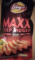 Maxx Deep Ridged Paprika Flavoured