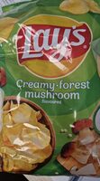 Sour Cream and Mushroom flavoured potato chips