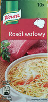 Rosół wołowy