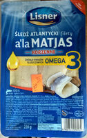 Śledź atlantycki filety a'la Matjas korzenne