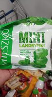 Hard mint flavored caramels, mint