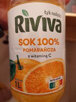 Sok 100% pomarańcza z witaminą C