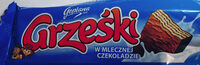 Grześki w mlecznej czekoladzie