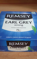 Herbata czarna aromatyzowana Earl Grey Strong w torebkach do zaparzania
