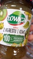 Dżem z agrestu i kiwi