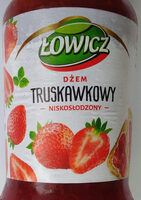 Dżem truskawkowy niskosłodzony.