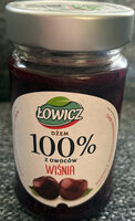 Dżem 100% z owoców wiśnia