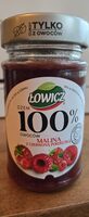 Dżem 100% owoców malina z czerwoną porzeczką