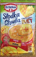 Słodka Chwila - owocowy duet - mango & ananas