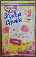KASZKA manna z malinami
