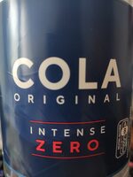 Cola original intense zero