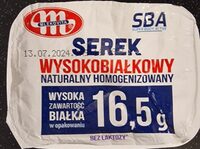 Serek Wysokobiałkowy Naturalny Homogenizowany SBA